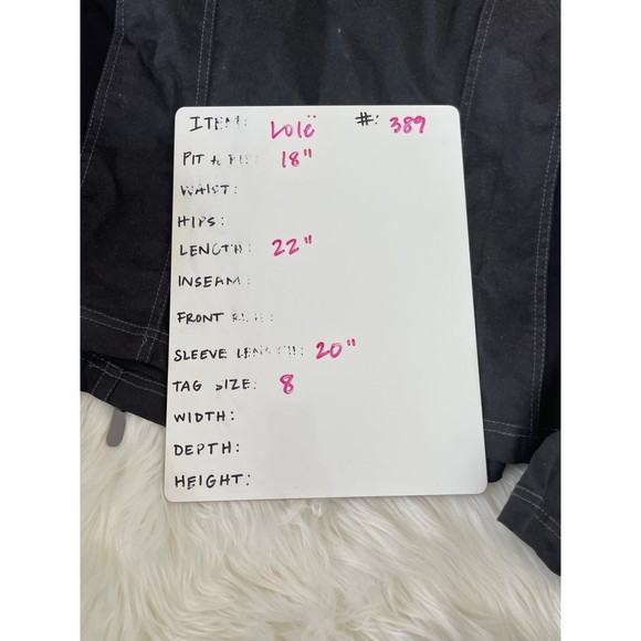 Women's Black Jacket - Picture 6 of 6